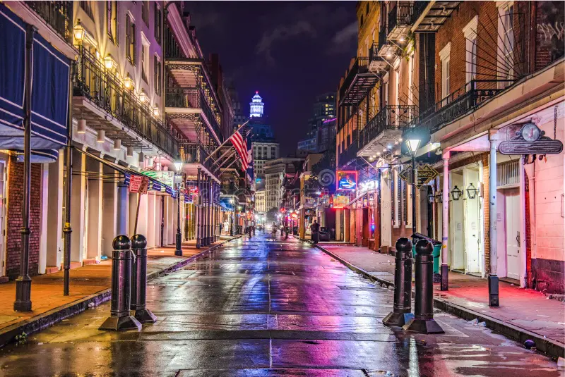 New Orleans, USA: A Lively City Famous for Jazz Music, Mardi Gras Celebrations, and Unique Creole Cuisine